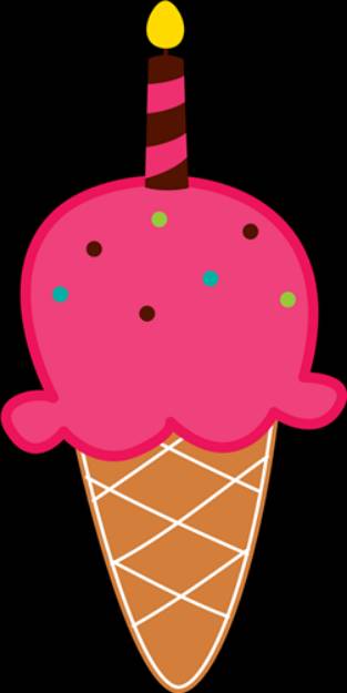 Picture of Ist Birthday Ice Cream   SVG File