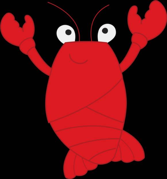 Picture of Cute Lobster   SVG File