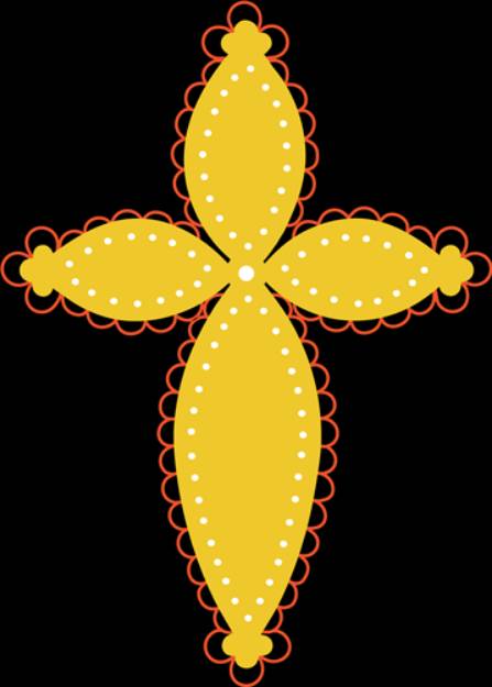 Picture of Decorative Cross SVG File