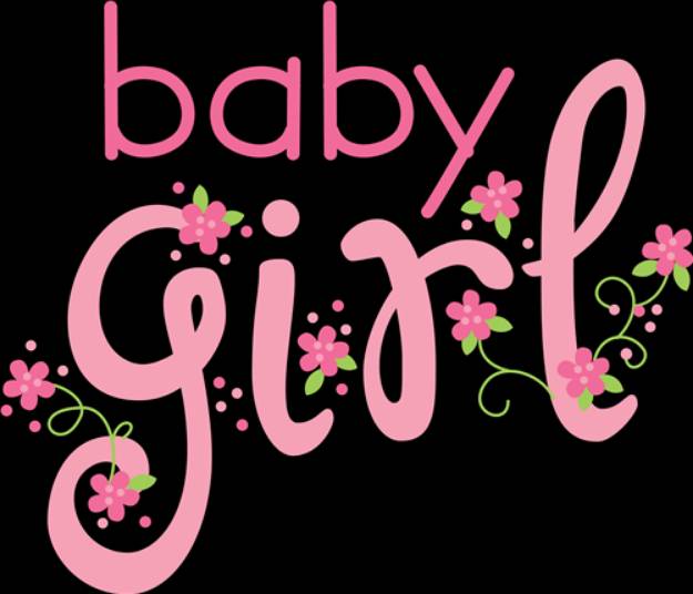 Picture of Baby Girl   SVG File