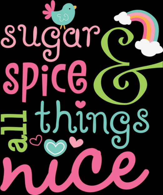 Picture of Sugar And Spice   SVG File