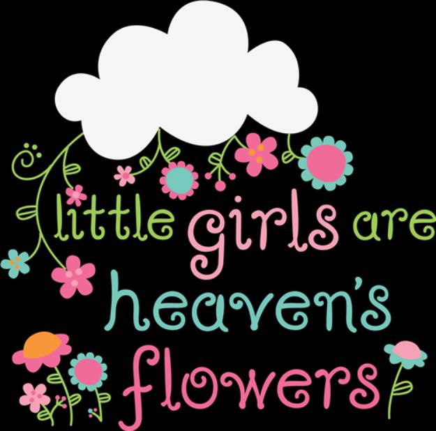 Picture of Heavens Flowers   SVG File