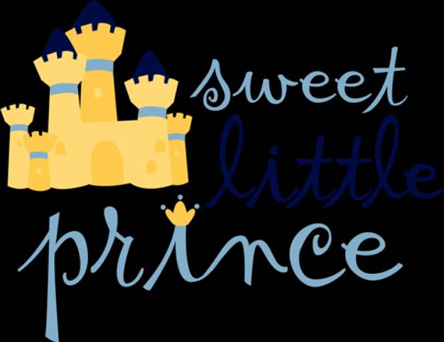 Picture of Sweet Little Prince   SVG File