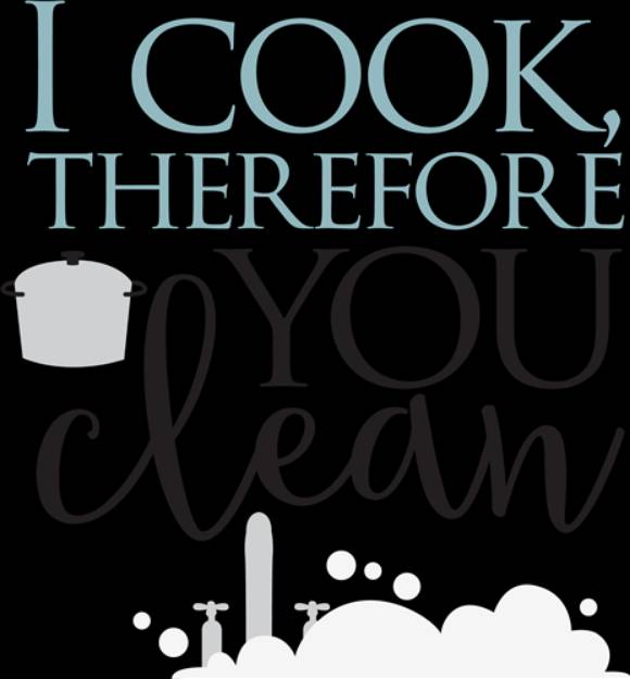 Picture of I Cook You Clean  SVG File