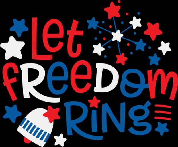 Picture of Let Freedom Ring   SVG File