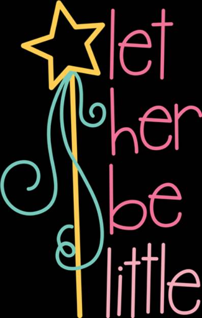 Picture of Let Her Be Little SVG File