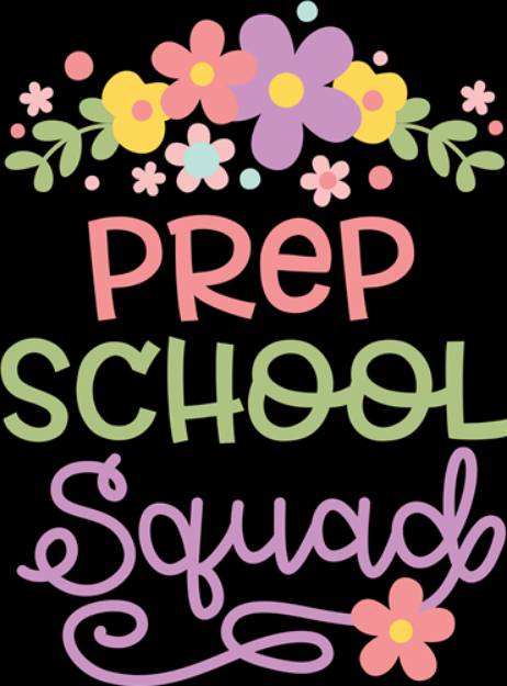 Picture of Prep School Squad SVG File