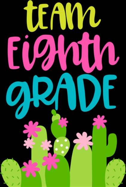 Picture of Team Eighth Grade SVG File