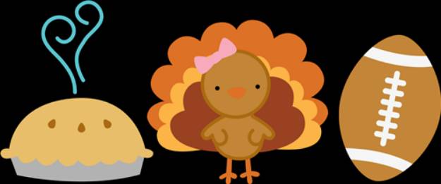 Picture of Thanksgiving Border SVG File