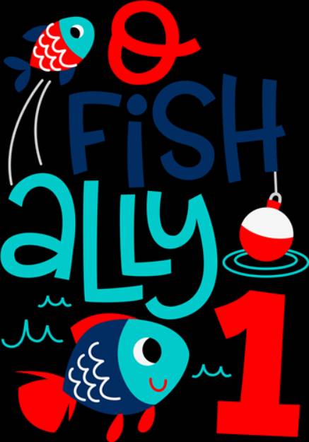 Picture of O "fish" ally 1 SVG File