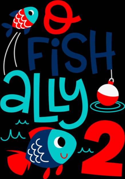 Picture of O "fish" ally 2 SVG File