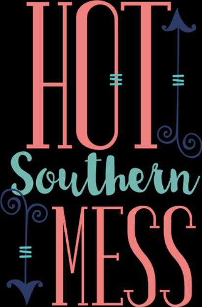 Picture of Hot Southern Mess SVG File