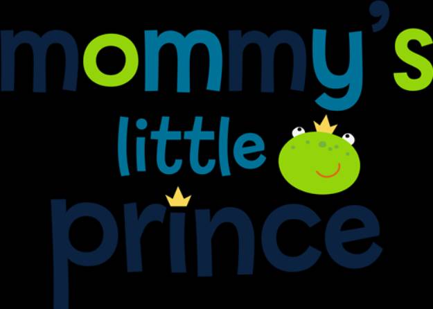 Picture of Mommys Little Prince SVG File