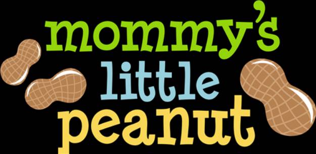 Picture of Mommys Little Peanut SVG File