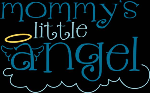 Picture of Mommys Little Angel SVG File