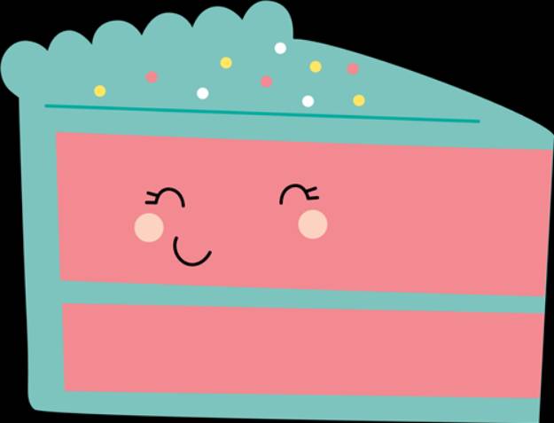 Picture of Kawaii Cake SVG File