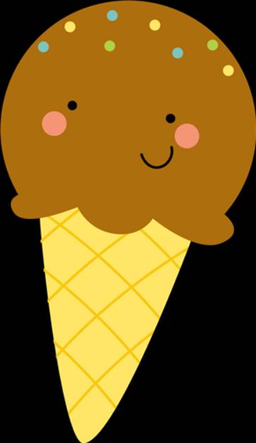 Picture of Ice-Cream Cone SVG File