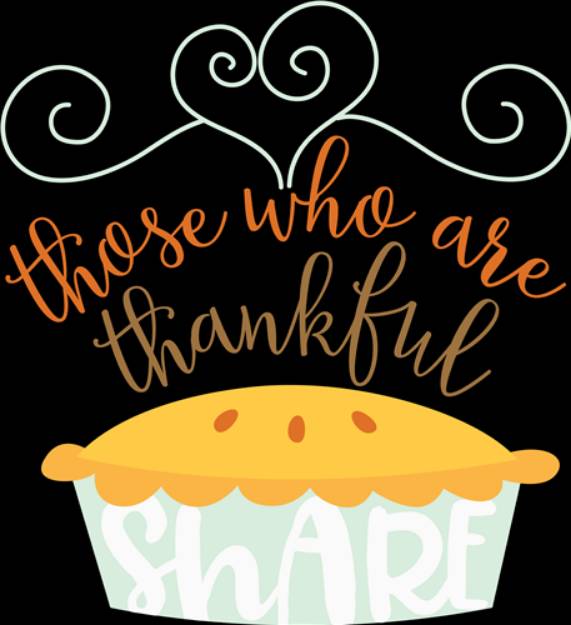 Picture of Those Who Are Thankful SVG File