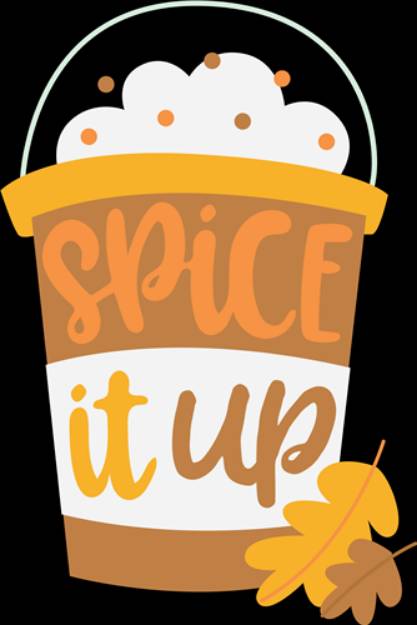 Picture of Pumpkin Spice Latte SVG File