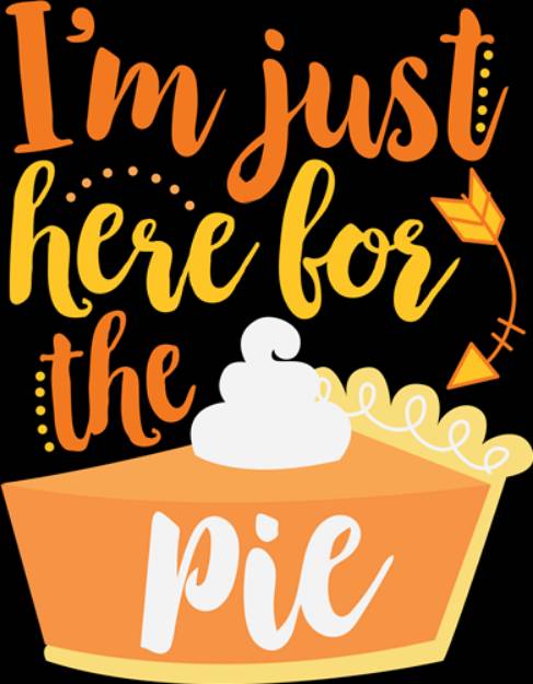 Picture of Here For The Pie SVG File