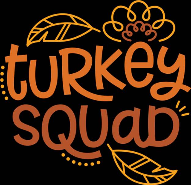 Picture of Turkey Squad SVG File