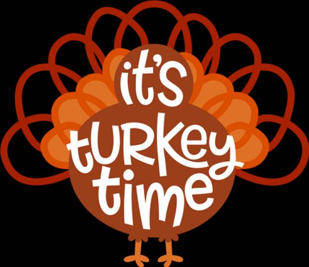 Picture of Its Turkey Time SVG File