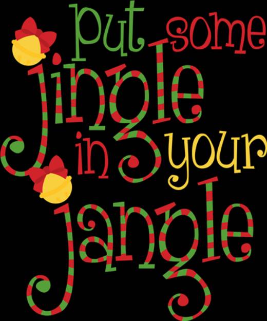 Picture of Jingle In Your Jangle SVG File
