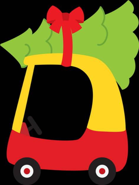 Picture of Christmas Cozy Coupe SVG File