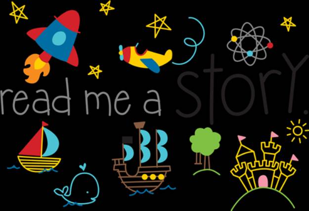 Picture of Read Me A Story SVG File