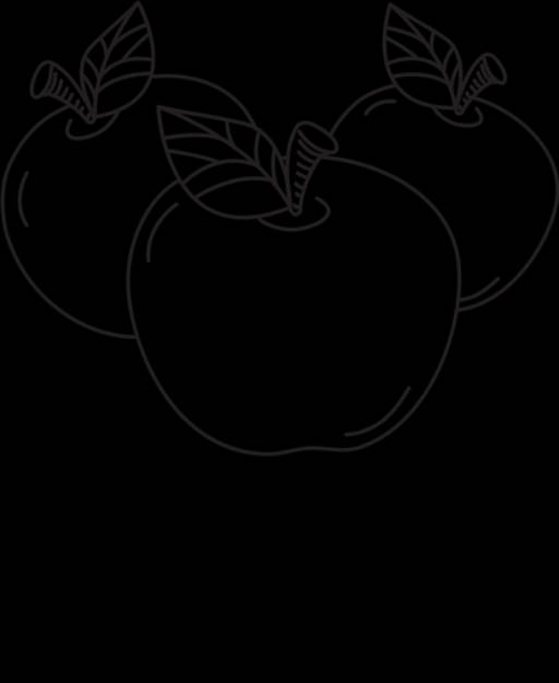 Picture of Farmhouse Apples SVG File