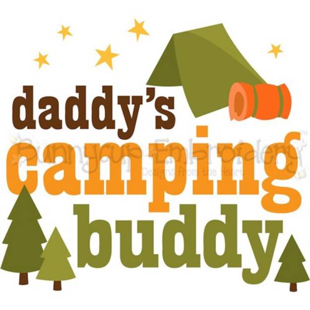 Picture of Daddys Camping Buddy SVG File