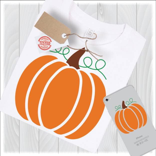 Picture of Fall Pumpkin SVG File