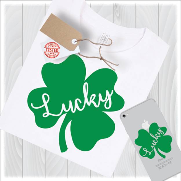 Picture of St Patricks Day Lucky SVG File