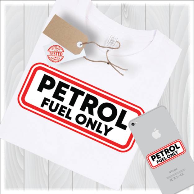 Picture of Petrol Fuel Only SVG File