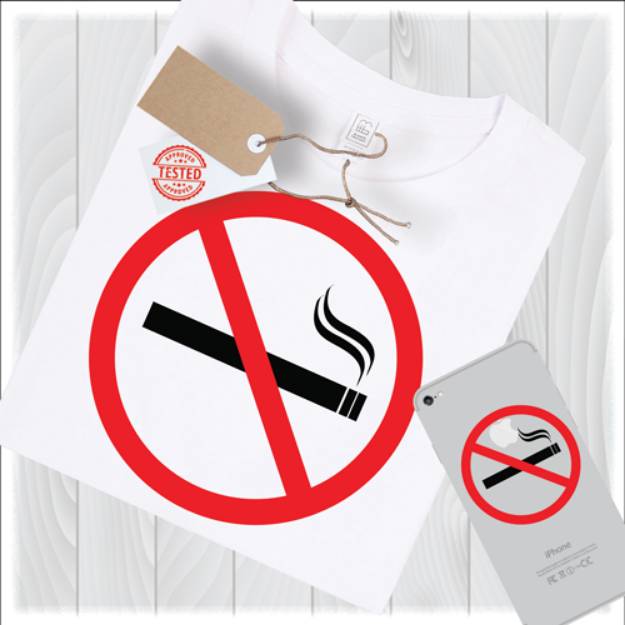 Picture of No Smoking SVG File
