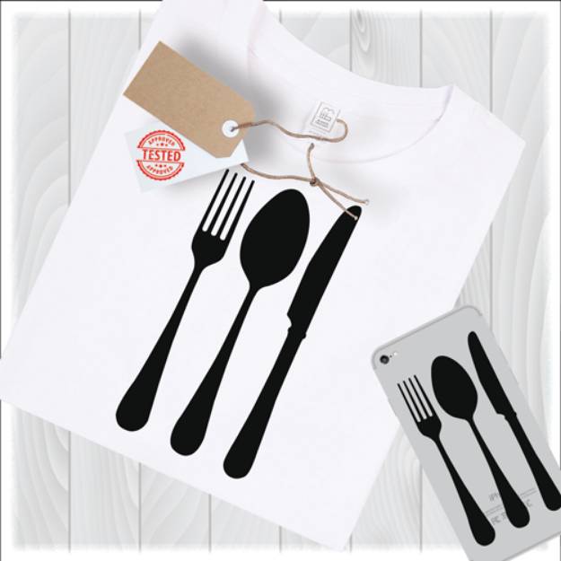 Picture of Utensils SVG File