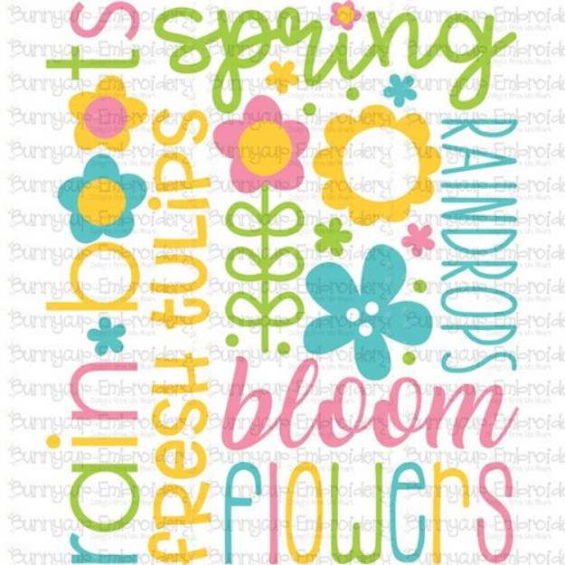 Picture of Spring Subway Art SVG File