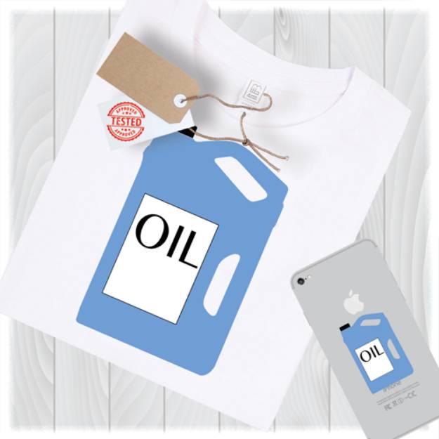 Picture of Oil Can SVG File