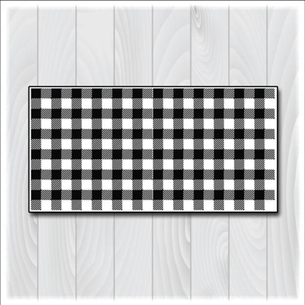 Picture of Buffalo Plaid SVG File