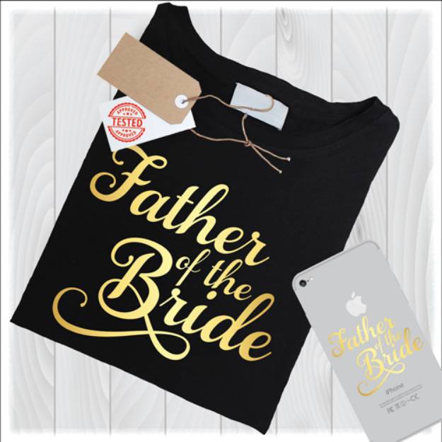 Picture of Father Of The Bride SVG File