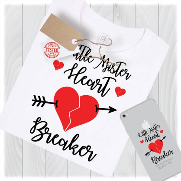Picture of Mister Heart Breaker SVG File