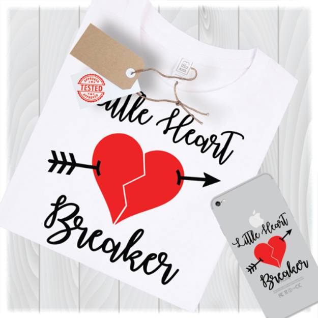 Picture of Little Heart Breaker SVG File