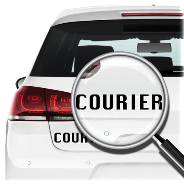 Picture of Courier SVG File