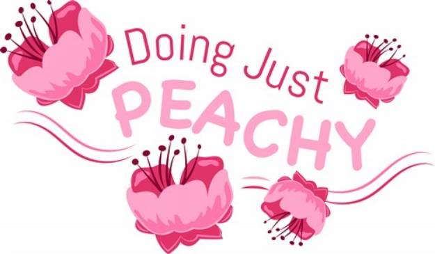 Picture of Just Peachy SVG File