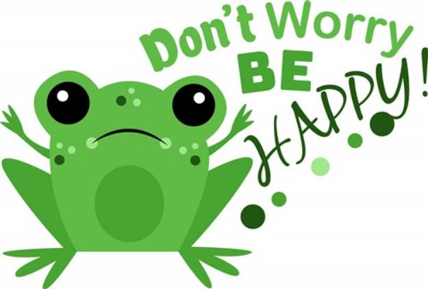 Picture of Be Happy SVG File