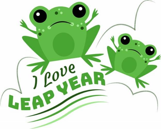 Picture of Leap Year SVG File
