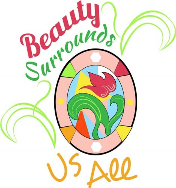 Picture of Beauty Surrounds SVG File