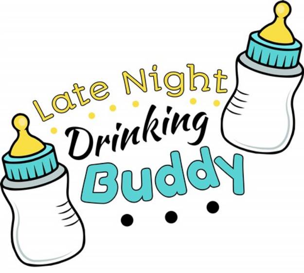 Picture of Drinking Buddy SVG File