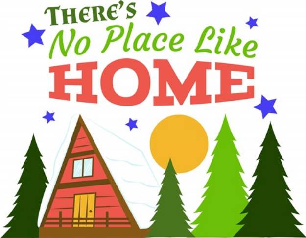 Picture of No Place Like Home SVG File
