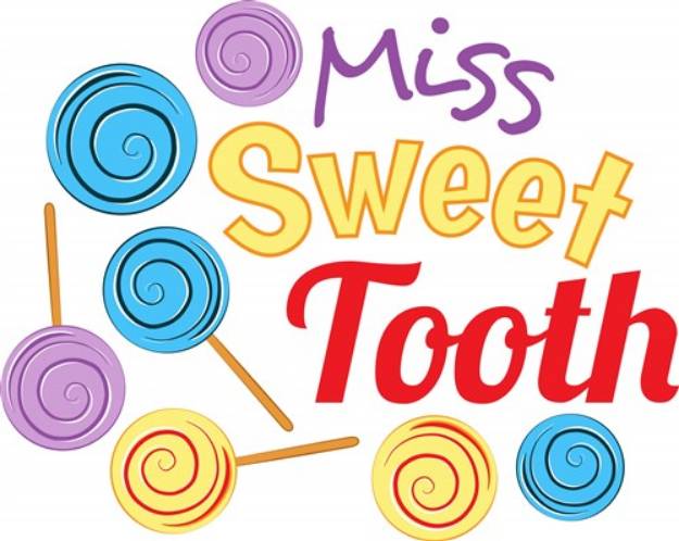 Picture of Miss Sweet Tooth SVG File